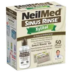 NeilMed Sinus Rinse with Xylitol - 50 Premixed Packets