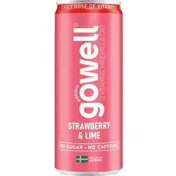 Gowell Strawberry & lime 330 ml