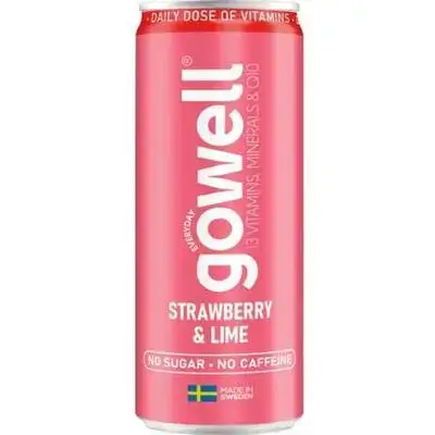 Gowell Strawberry & lime 330 ml