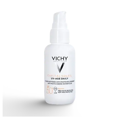 Capital Soleil UV-Age Daily SPF50+ Anti Photo-Ageing Water Fluid 40ml _ VICHY
