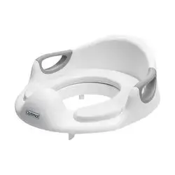 Child Toilet Training Soft Potty Seat with Handle - White