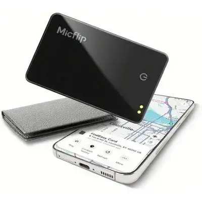 Micflip Card Finder Ultra Thin Find Easily P04 Black