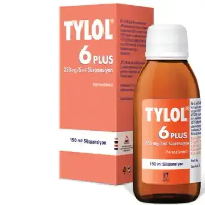 Tylol 6 Plus (Paracetamol) 250 mg/5 mL Oral Suspension