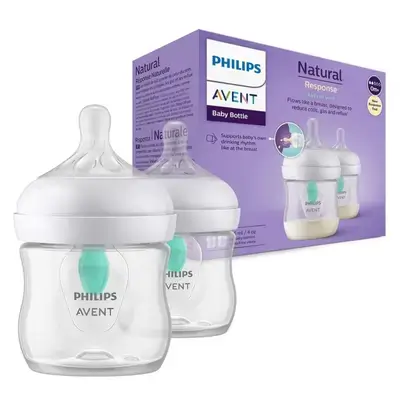 Philips Avent - Natural 3.0 Airfree feeding bottle 125 ml - 2 pcs.