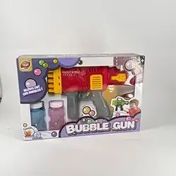 Rocket Bubble Gun with Double Bottles