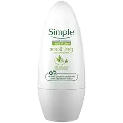 simple kind to skin soothing deodorant