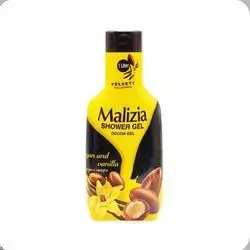 Malizia shower gel برائحه الاركان والڤانيلا