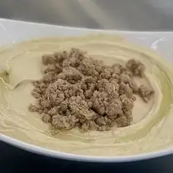 Hummus With Tahini (Meat)