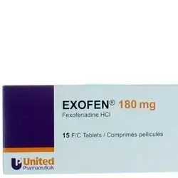 exofen fexofenadine 180mg