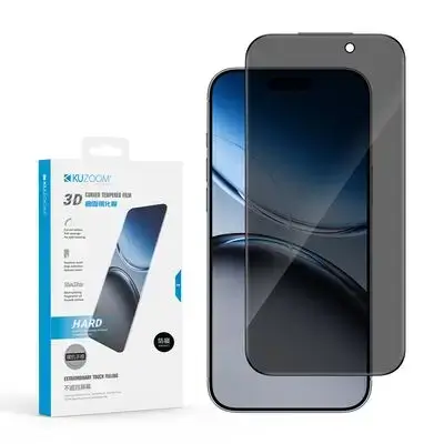 KUZOOM 20° Privacy Tempered Glass 18Pro Max