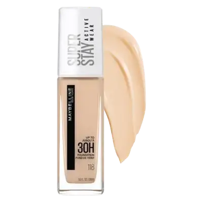 Super Stay Active Wear Up To 30H Foundation 118 LIGHT BIEGE 30ml _ MAYBELLINE NEW YORK