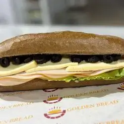 Turkey & Halloumi Sandwich With Brown Samoon