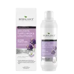 Bakuchiol Purple Mask & Conditioner Blond Perfection 330ml _ Bio Balance