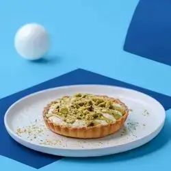 Pistachio Rice Pudding Tart