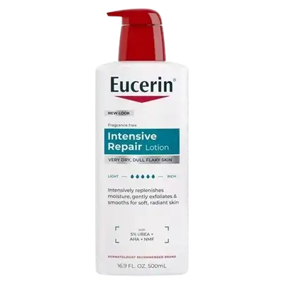 Intensive Repair Lotion for Very Dry & Dull Flaky Skin 500ml _ Eucerin