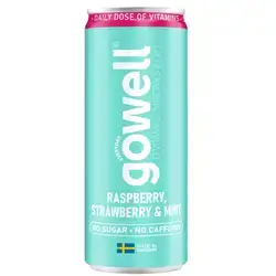 GoWell Strawberry/Raspberry/Mint 330 ml