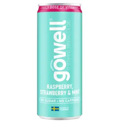 GoWell Strawberry/Raspberry/Mint 330 ml