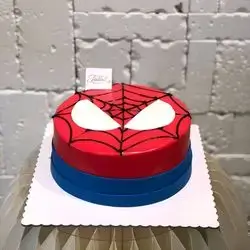 Spiderman Cake For 8 Person