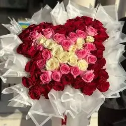 Flower Bouquet 60 Rose