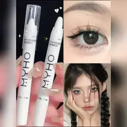 1pc Matte Highlighter Pen Long Lasting Eye Shiny - White