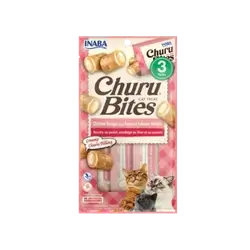 Inaba Churu Bites - Chicken Wraps Tuna with Salmon 3 Packs