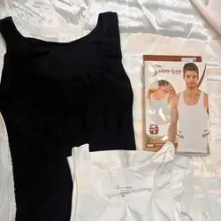 Men's corset tank top