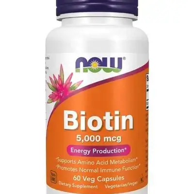 NOW Biotin 5,000 mcg