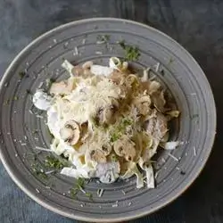 Fettuccine Mushrooms
