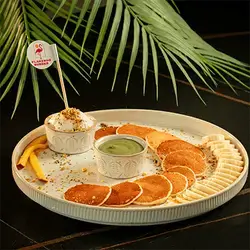 Mini Pancake Pistachio