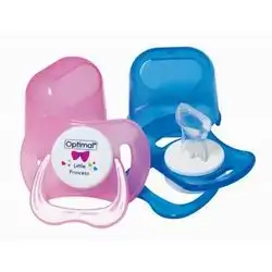 optimal orthodontic silicone pacifier