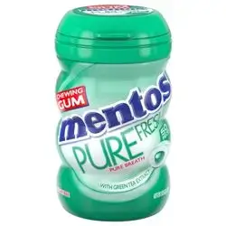 Mentos Chewing Gum Purefresh 50pcs - Spearmint Gum Muntos Pure Fresh 50 tablets 87.5 g