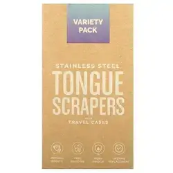 Tougue Scrapers with Travel Cases VARIETY PACK