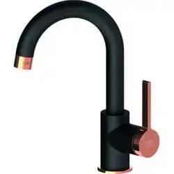 Gildo Sink Faucet Black-Rose Gold