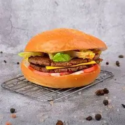 Double Chicken Burger With Cheese