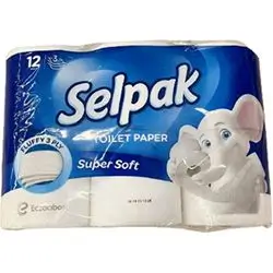 Selpak Toilet Roll Soft 3ply X12