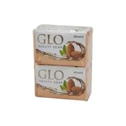 Glo Beauty Soap Bar Almond 4 X 140 Gm