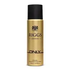 Riggs london only body spray for men (معطر)