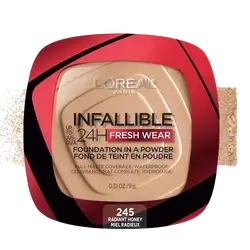 INFALLIBLE Fresh Wear 24H Foundation In A Powder 245 RADIANT HONEY 9g _ L'OREAL PARIS