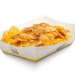 Fries With Chicken And Cheese