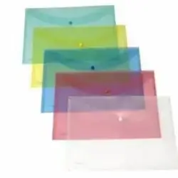 Document Holder with Name Badge, Document Folder, Clear