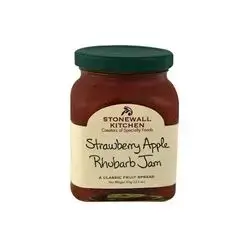 Stonewall Kitchen Jam Strawberry Apple Rhubarb 354G