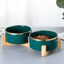 Dual Ceramic Bowl A29
