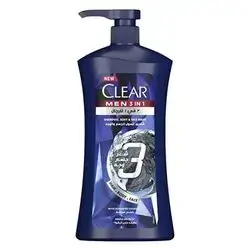 Clear Men 3in1 Charcoal 900ml