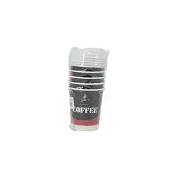 Coffee Paper Cub With Lid 5 Pcs