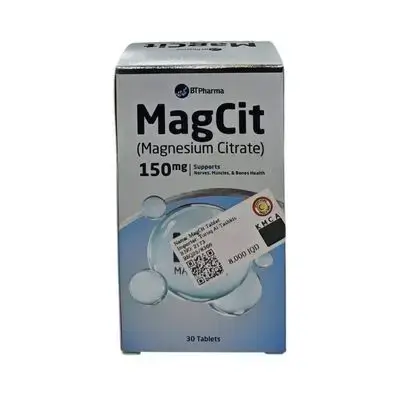 Magnesium Citrate 150mg High Absorption - 30 Capsules