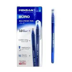 Packet Of Pen-Pensan Buro-Blue-12 pcs