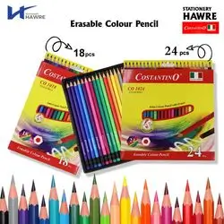 Erasable Color Pencil & Eraser COSTANTINO