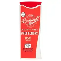 Stockwell Sweeteners Calorie free 850 tablets