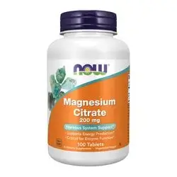 Now Magnesium Citrate 120 Veg Cap