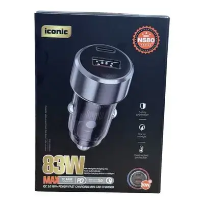 Mobile charging for Car 83w/ iconic